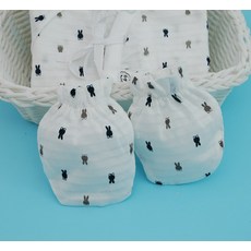 베이비하트 여름용 순면 손싸개-얇은 실켓면 국내산