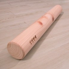 [엔스기빙] 자연의 선물 편백나무 경락봉 목침, 57X7cm, 1개