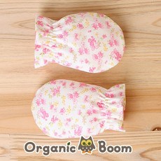 [오가닉붐]착한 유기농 플로럴 손싸개