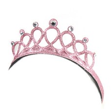 피플스파티 미니공주머리띠, 1개, 핑크