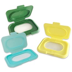 자바락 탈부착 사각캡 2+1 물티슈캡, 3개