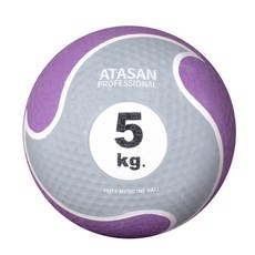 아따산 엘리트 메디신볼 메디슨볼, 5kg(퍼플), 1개
