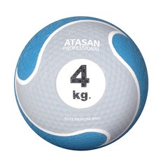 아따산 엘리트 메디신볼 메디슨볼, 4kg(블루), 1개