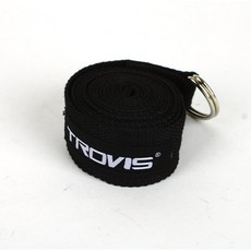 TROVIS 요가 스트랩, 블랙
