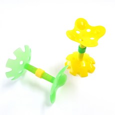 잉스 1+1입술치발기 치발기, 그린+옐로, 1개