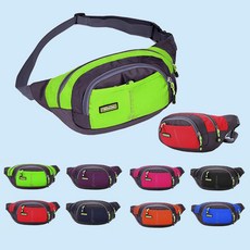 luckytrade 스포츠 힙색 가방 미니백 보조가방 허리색 여권 힙쌕, 스포츠 힙색-오랜지, 1개