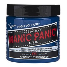 MANIC PANIC 매닉패닉헤어컬러 염색약 헤어매니큐어, ATOMIC TURQUOISE, 1개, 1개