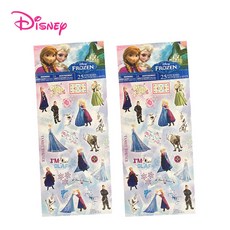 디즈니 겨울왕국 종이 스티커 Sheet 1매, multi, one size