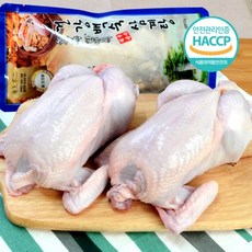 국내산 닭고기 진영 삼계닭 삼계탕재료, 냉장 삼계닭700g, 1개, 2마리+삼계탕재료1팩