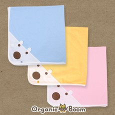 [오가닉붐]인증받은 진짜 오가닉 국내제조 무형광 출산 유기농 신생아 아기 득템 키키 베어 속싸개 속싸보(사계절 여름용 택1)