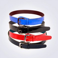 ZETT 에나멜 야구벨트, BLUE