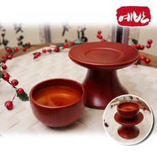 [예반]원목 물푸레 술잔세트, 1개