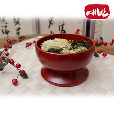 [예반]원목 물푸레 나물 그릇, 1개