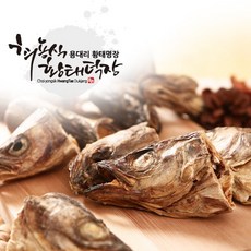 100%국내 자연건조 용대리 최용식 명품황태 가정용/선물세트, 가정용황태머리 500g, 1개