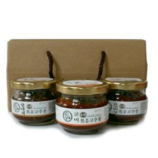 팔도보부상 볶음고추장 선물세트 아씨세트, 120g, 02.굴비 황태채 표고버섯, 3개