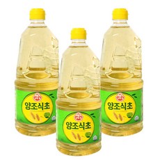 오뚜기 양조 식초, 1.5L, 3개