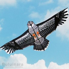 buluinara 슈퍼 이글킹 블랙 (독수리연 가오리연 대형연) 연날리기, 브라운(얼레 미포함)