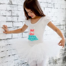 루이루다 여아용 세이지 드레스 발레복