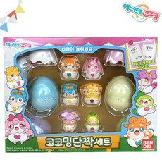 반다이 에그엔젤 코코밍 단짝세트 완구, 혼합색상, 1개