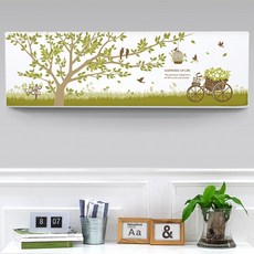 다샵 프리미엄 DTP 에어컨커버 스판, 초록향기그린