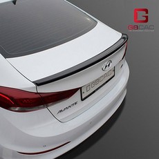 거빈 리어 스포일러 - 아반떼AD(2016) 전용, 팬텀블랙, 1p