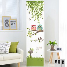 다샵 프리미엄 DTP 에어컨커버 스판, 스탠드 행복부엉이