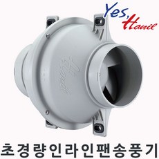 한일전기 초경량 인라인팬 송풍기 HIF-200, 1개