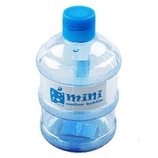 미니 생수통 물병 650ML, 블루