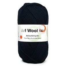코디뜨개실 아트울12P 목도리 DIY 패키지, 아트울12P-4볼 #09 곤색 100% 울