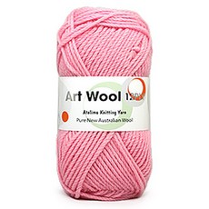 코디뜨개실 아트울12P 목도리 DIY 패키지, 아트울12P-4볼 #05 연핑크 100% 울