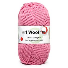 코디뜨개실 아트울12P 목도리 DIY 패키지, 아트울12P-4볼 #17 인디핑크 100% 울