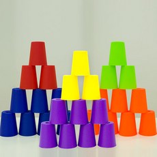 [메탈투어] 치린 스피드 컵스텍 컬러-오렌지 보드게임, 1개, 오렌지(ORANGE)