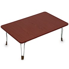 한목가구 접이식테이블 2~3인용 태상 720 다용도상, 태상_엔틱체리, 스틸다리(720), 1개