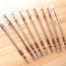 울마트(woolmart) 울마트 버닝밤부 대바늘, 10mm, 1개