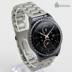 명품시계에 어울리는 묵직한 메탈시계줄 시계핀2개포함 MS-121