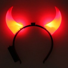 스투피드 점등 붉은 악마뿔 머리띠 (중), 점등 붉은 악마뿔 머리띠 [중], 1개