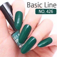 스타젤 1900원균일가판매(75종)셀프젤네일 컬러 젤, 426 오가닉그린, 1개, 7g