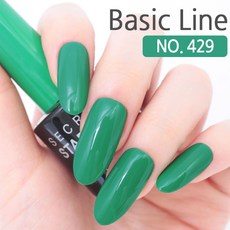 스타젤 1900원균일가판매(75종)셀프젤네일 컬러 젤, 429 리프레쉬그린, 1개, 7g