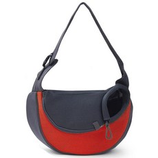 애견 슬림백, 소형(42x30x10), 레드, 1개