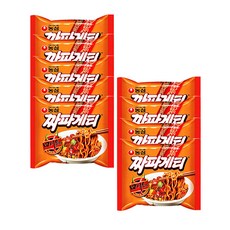 농심 사천 짜파게티 봉지, 9개