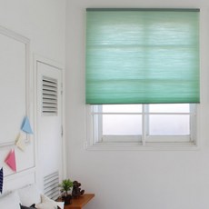 리빙텍스 25mm HDN 26104 연그린 허니콤쉐이드