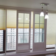 리빙텍스 25mm HDN 26108 옐로우 허니콤쉐이드