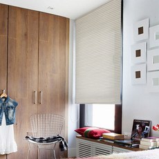 리빙텍스 25mm HDN 26107 라떼 허니콤쉐이드