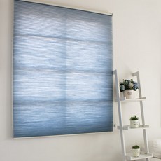 리빙텍스 25mm HDN 26111 블루 허니콤쉐이드