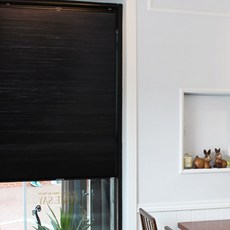 리빙텍스 25mm FULL 26219 블랙 허니콤쉐이드