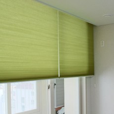 리빙텍스 25mm HDL 25508 라임 허니콤쉐이드