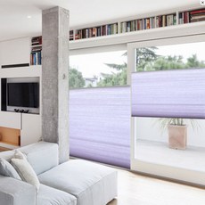 리빙텍스 25mm HDL 25512 라일락 허니콤쉐이드