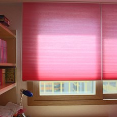 리빙텍스 25mm HDL 25516 핑크 허니콤쉐이드