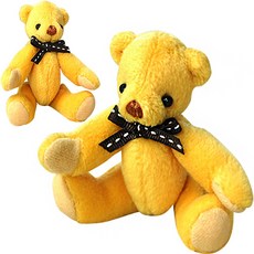 해피코튼 테디베어 DIY 토니 노랑, 1개