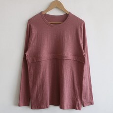 마더라이크 T.무지라운드수유티